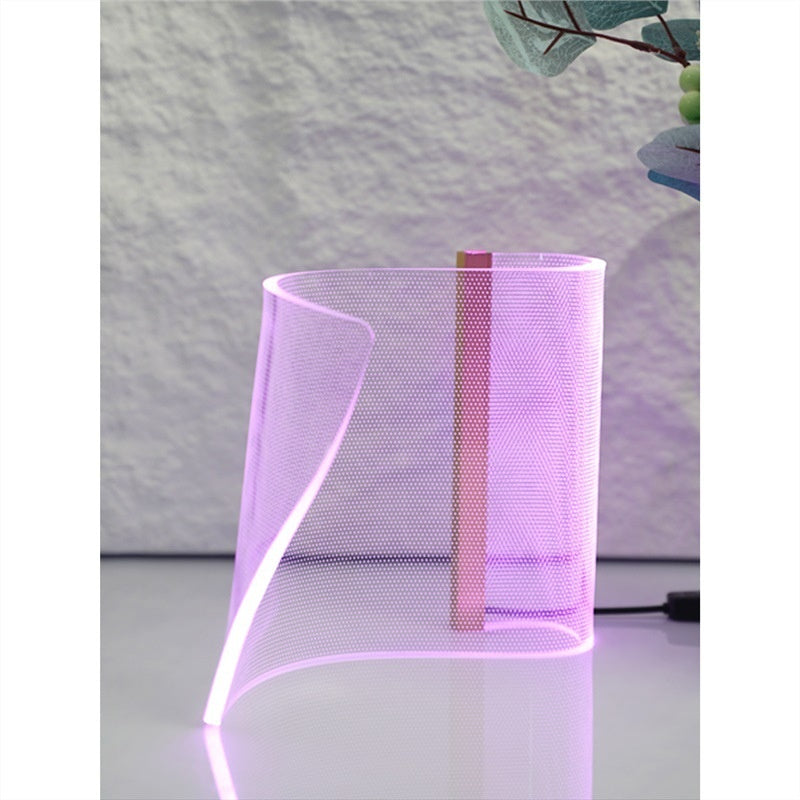 Lampe de table rythmique à LED rythmée