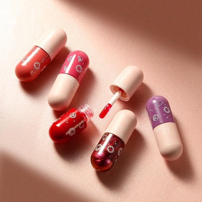 Lip Gloss qui n'a pas de tasses et de faux