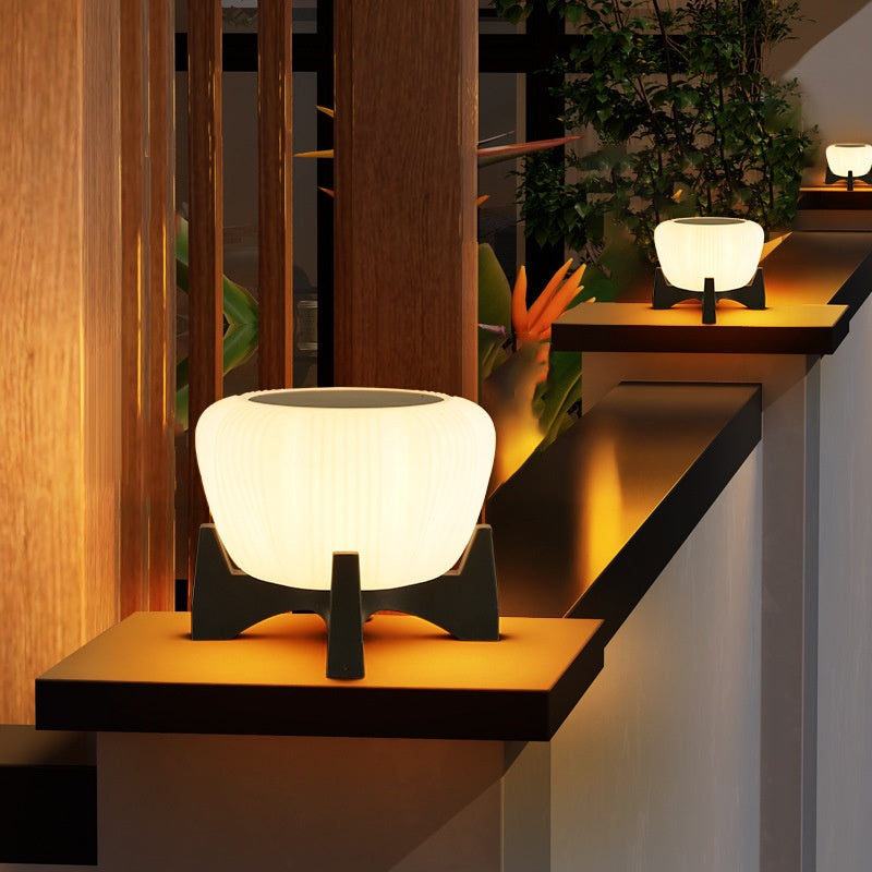 Lampe murale solaire minimaliste moderne
