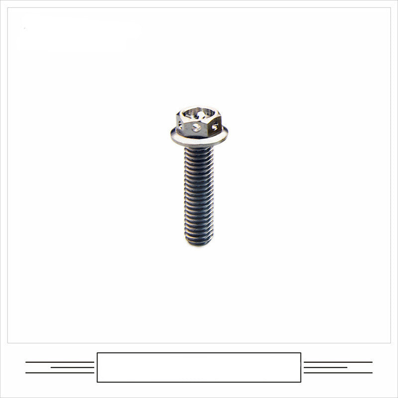 EFsolid Titanium Alliage Tête de vis Tête Plancher Vide Moto Vis modifiée