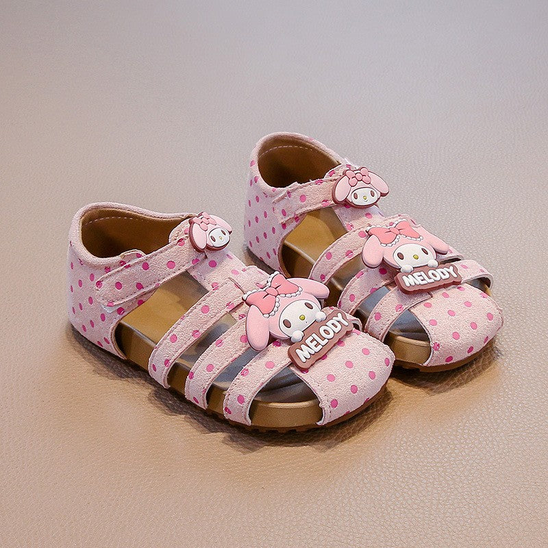 Summer Baby Girls Sandales romaines aux pieds fermés