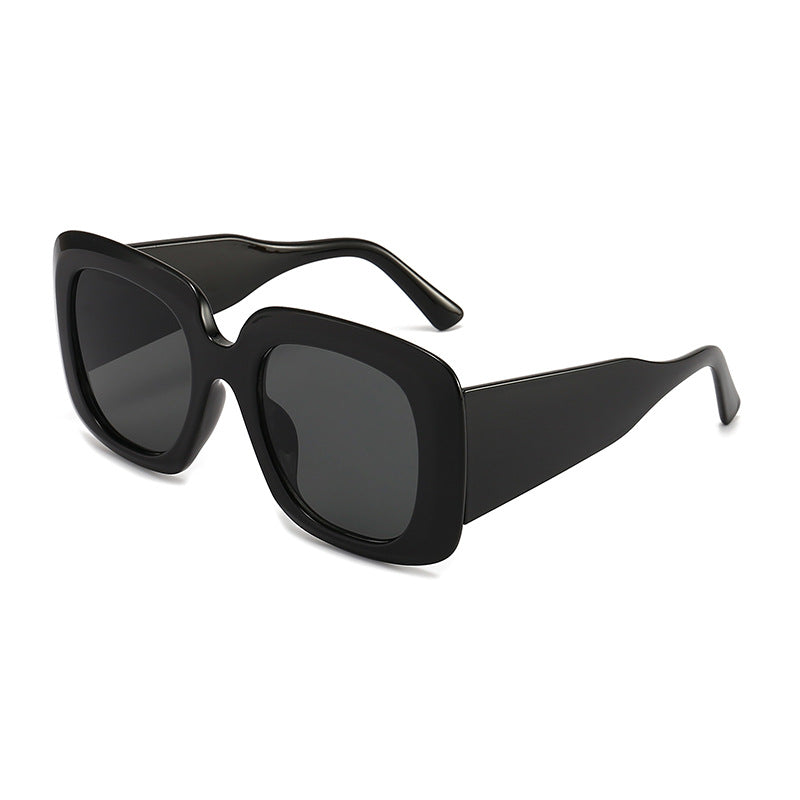 Lunettes de soleil européennes et américaines tendance surdimensionnées