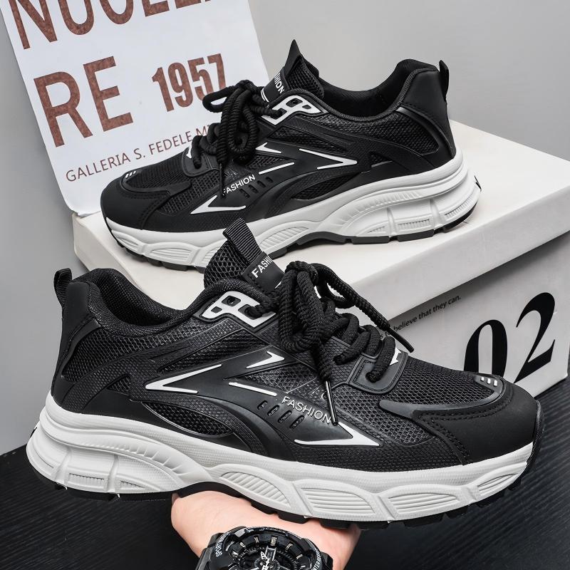 Homme lumière Hollow respirant anti-dérapant papa Sneakers