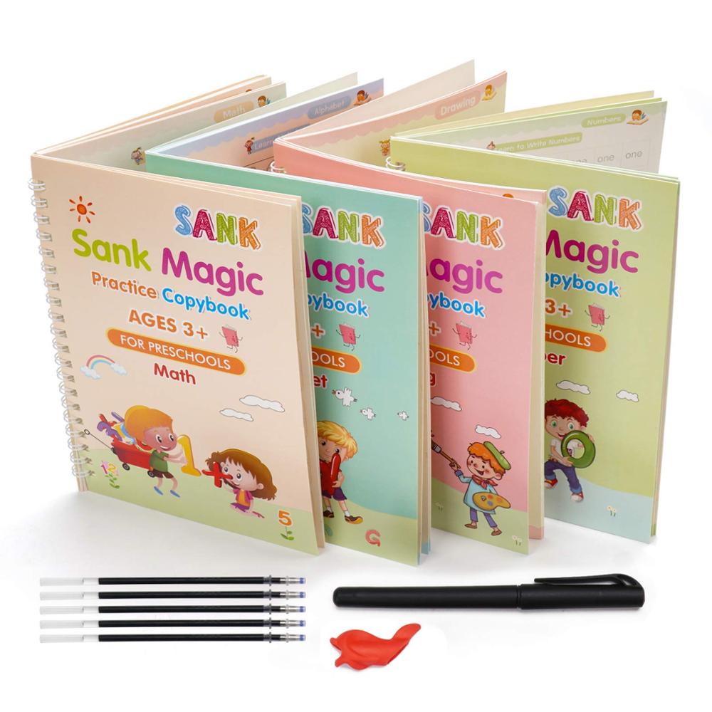 Livre de copie Enfants écrivant Sticker Pratique Français Livre de copie