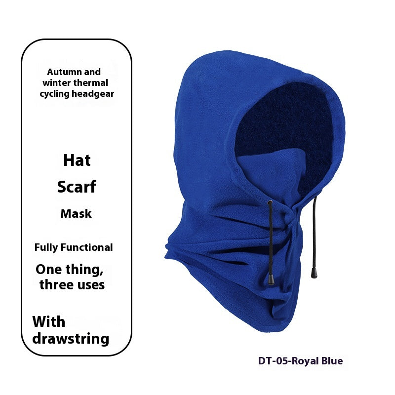 Masque de sport en automne et hiver thermique et coupe-vent
