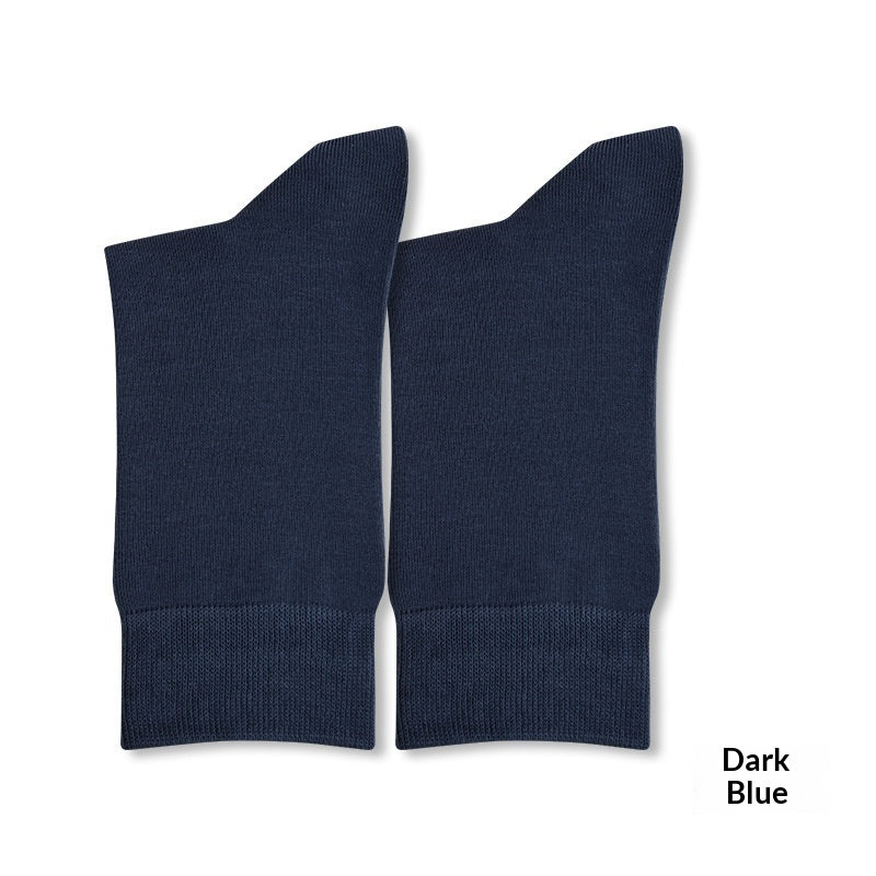 Chaussettes antibactériennes désodorisantes pures en coton pur