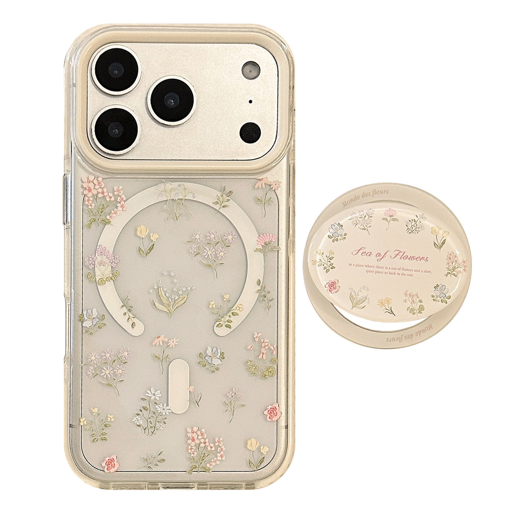 Soft Color Flower Bouquet Highly Aesthetic Phone Case