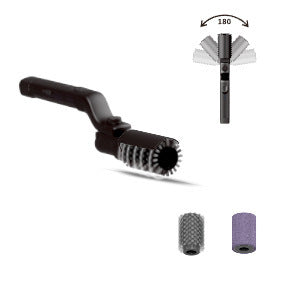 Brosse électrique pour barbecue pour le nettoyage de graisse lourde et Grime de grille Grates