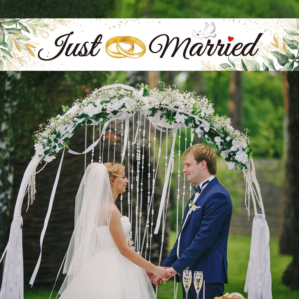 Bannière de mariage