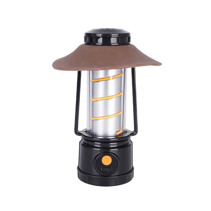 Lanterne de camping de plein air élégant et portable d'urgence