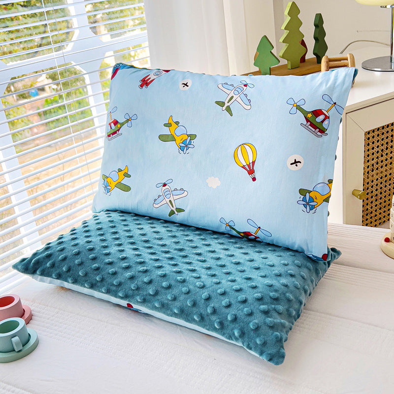 Caricature Doudou Fleece Oreiller Tout-Cotton