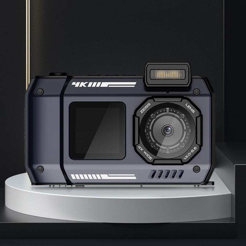Caméra étanche D50 Dual-Screen Outdoor Sports HD Caméra de plongée