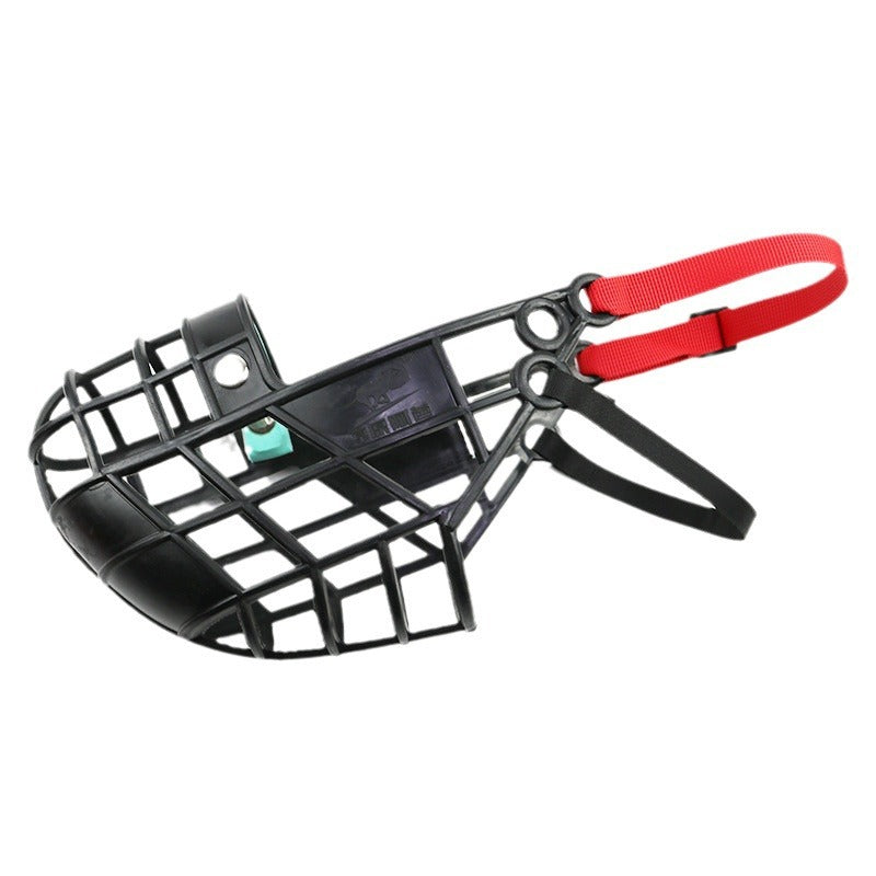 Moustiquaire en plastique doux pour chiens Couverture de bouche anti-piété