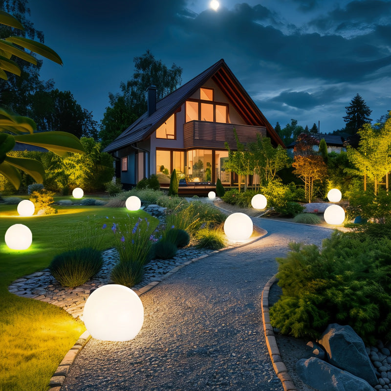 Lampe extérieure de jardin solaire lumière paysage jardin pelouse