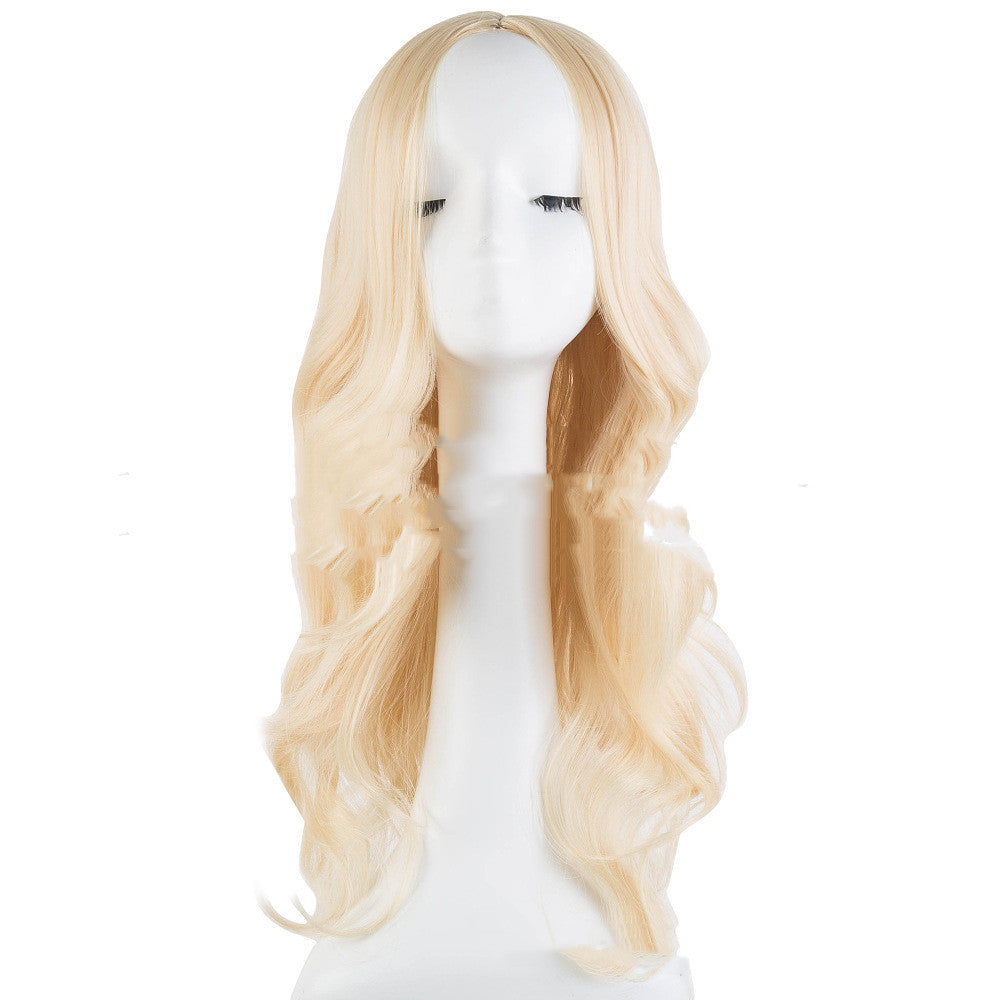 Fashion Big Wave Perruque de fibre chimique