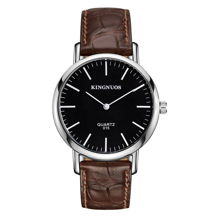 Bracelet en cuir élégant et minimaliste pour hommes et femmes