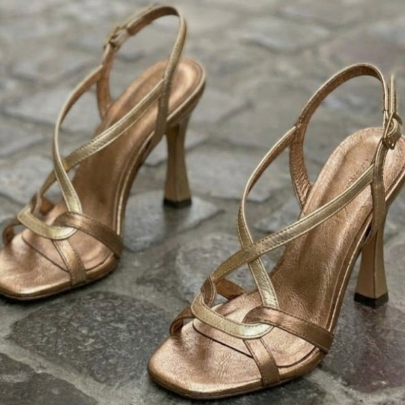 Versatile à talons ouverts à talons hauts