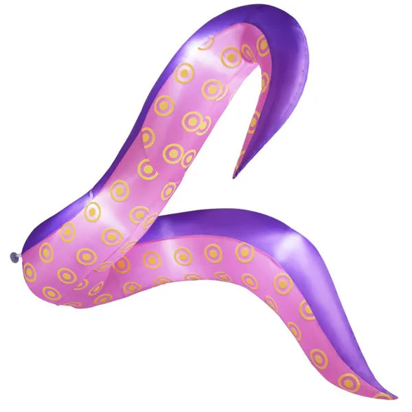 Tentacles gonflables géants 6,5ft Halloween Decor - Lumières LED intégrées