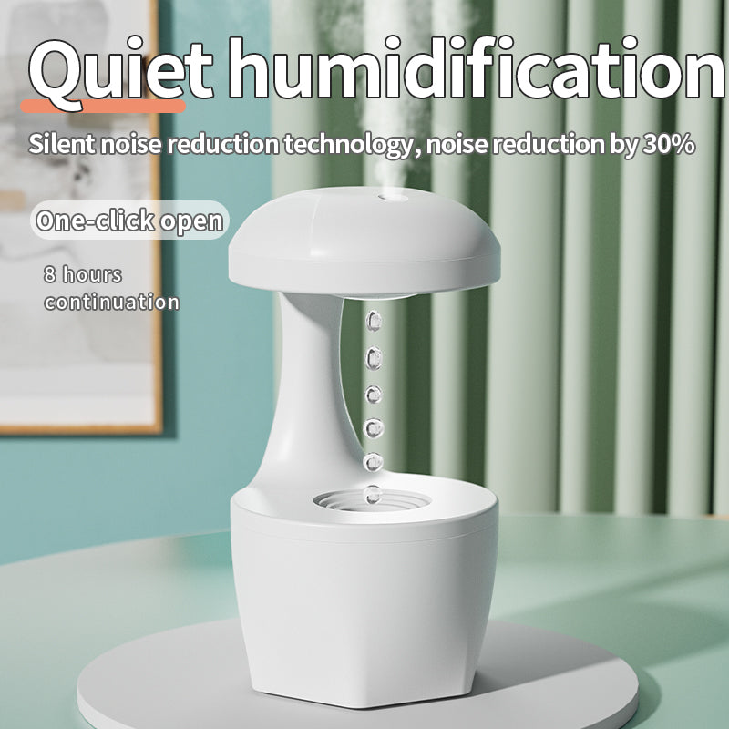 Arrivée Portable 800ml H2o Anti Gravity Usb gouttelette d'eau d'air Cool Mist Smooth Voile Aro