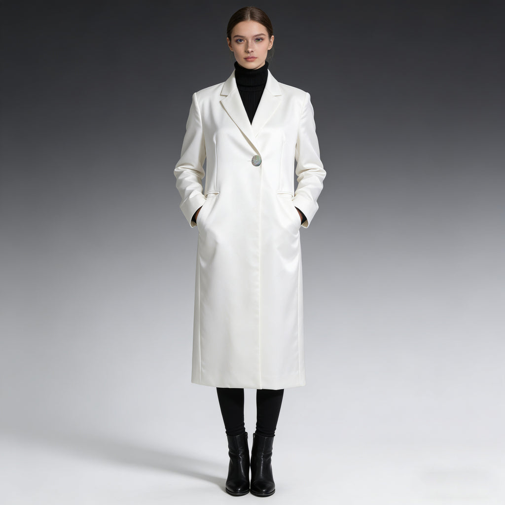 Manteau de trench pour femmes d'inspiration blazer