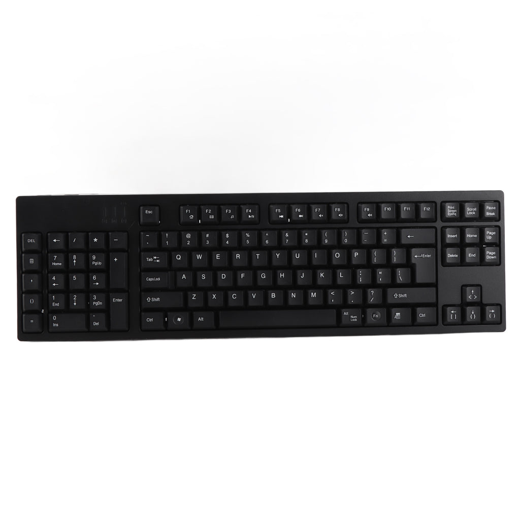 Clavier main gauche Ergonomic Full Size Dual USB Interface 109 clés Clavier pour ordinateur