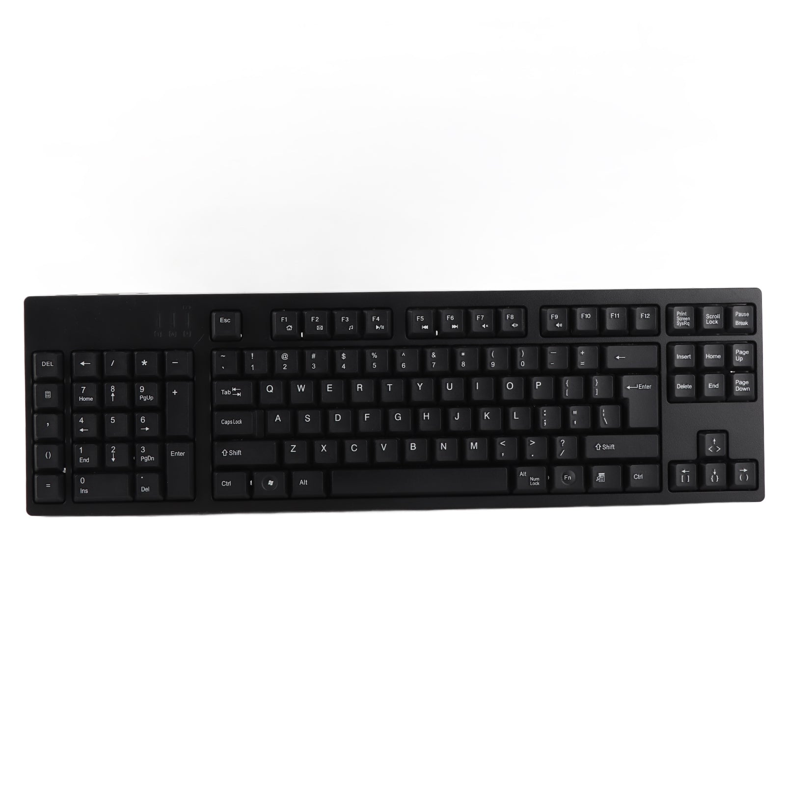 Clavier main gauche Ergonomic Full Size Dual USB Interface 109 clés Clavier pour ordinateur
