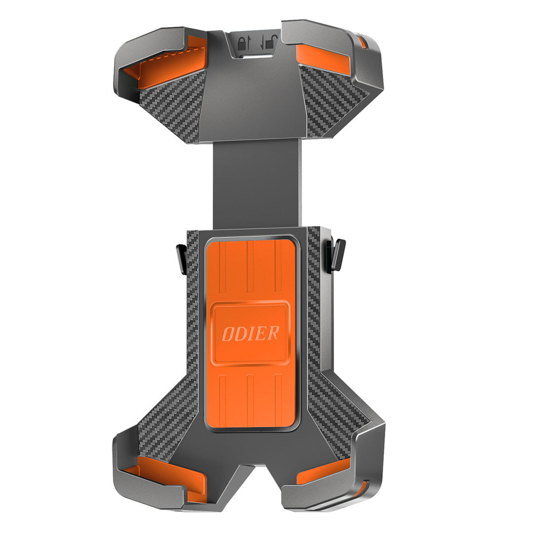 Bicycle Phone Mount with Airbag Silicone Shock Absorption and Quick Release Feature