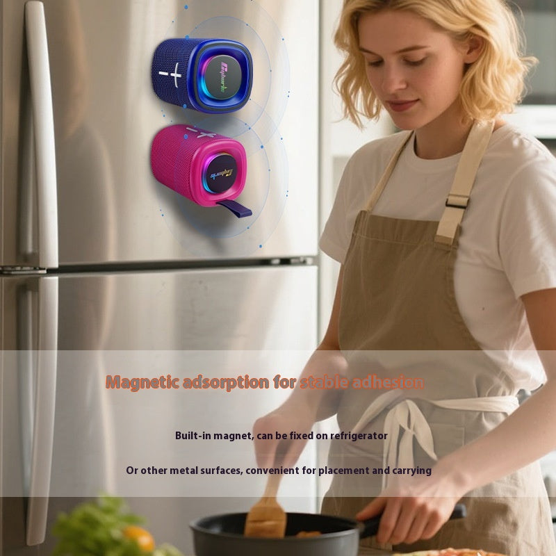 Correspondance des couleurs du haut-parleur Bluetooth magnétique portable