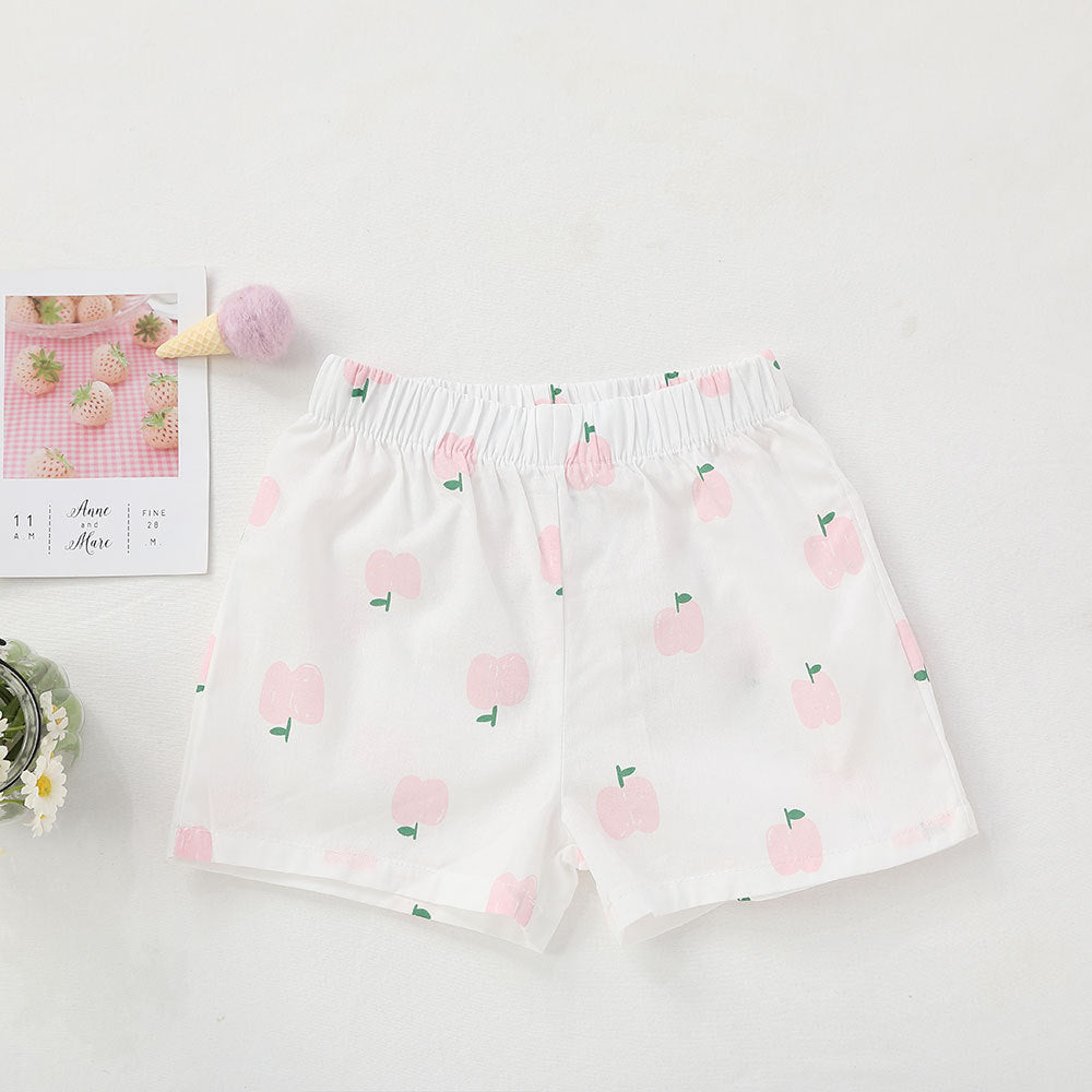 INS Pop Homme et femme Baby Printing Shorts d'été