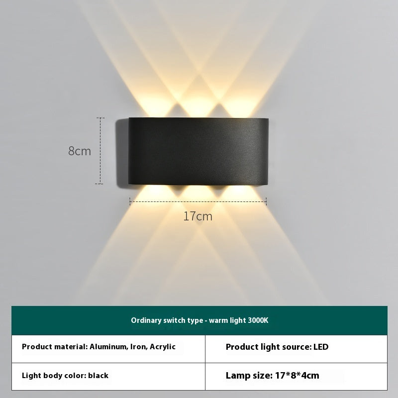 Lampe murale extérieure étanche Solar Intelligent télécommande