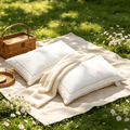 2pcs Premium All Season Pillow, Luxurious Thick Soft Hotel Pillow With Full Filling, Multi Scene Home Use As Bed Pillow And Throw Pillow