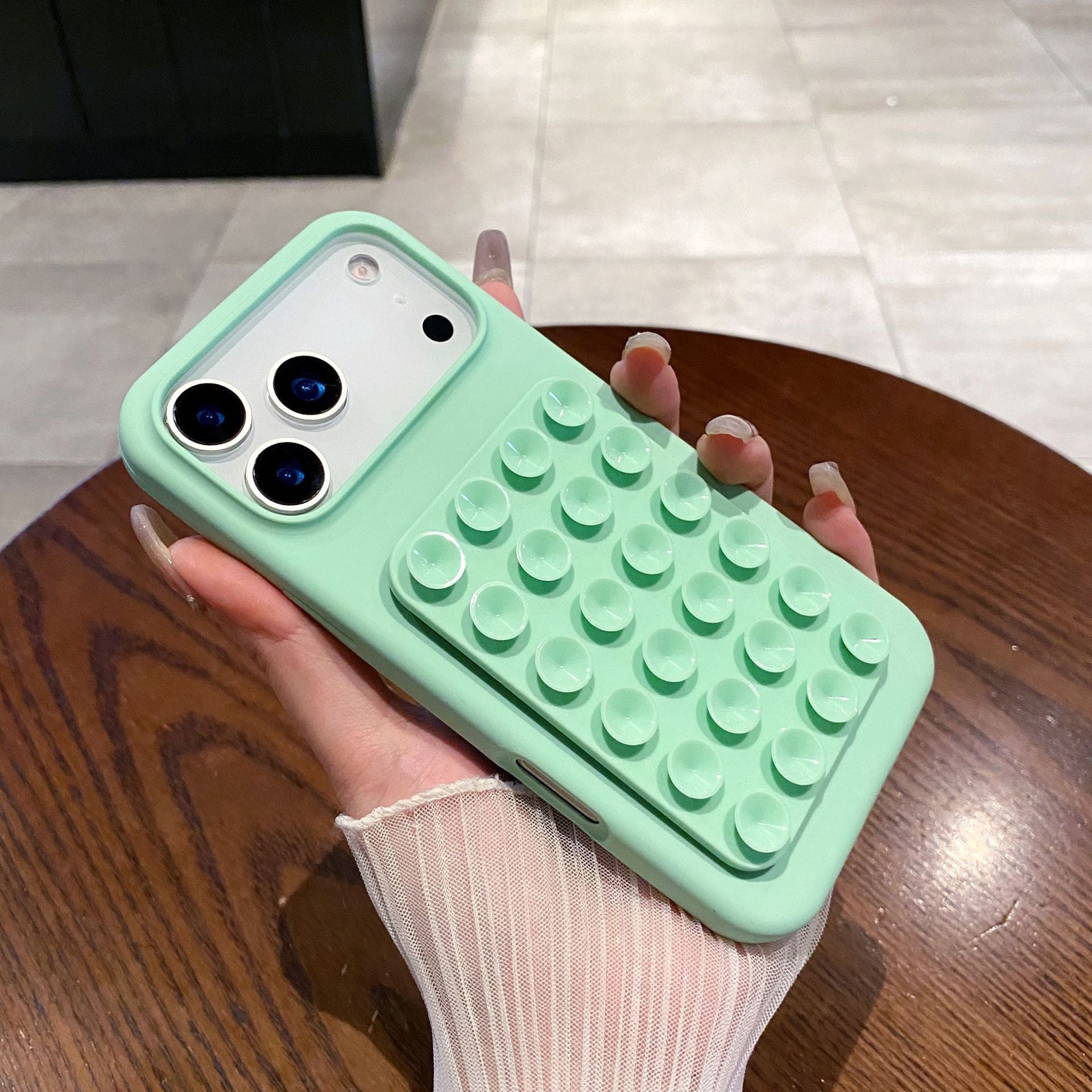 Suction-coup pliable Stand adapté aux téléphones