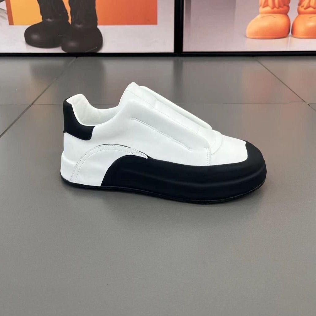 Chaussures en cuir véritable Slip-on Breathable Running Casual
