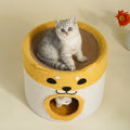 Cadre d'escalade de chat avec lit de chat de style seau