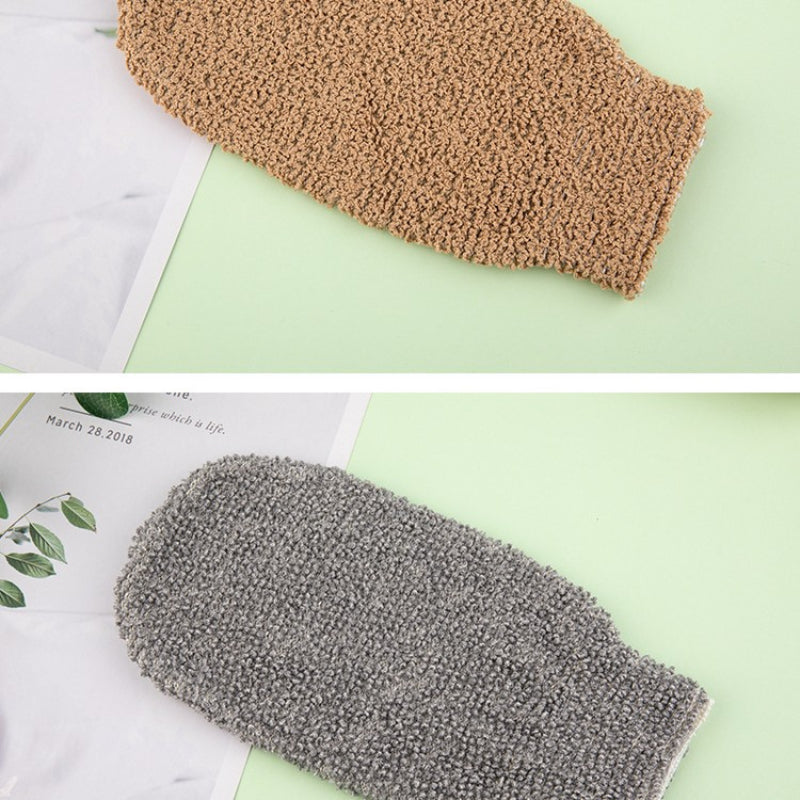 Bamboo Fibre Laver Mitt Soap Pouch Lathering Netsoft Exfoliant et efficace pour la peau