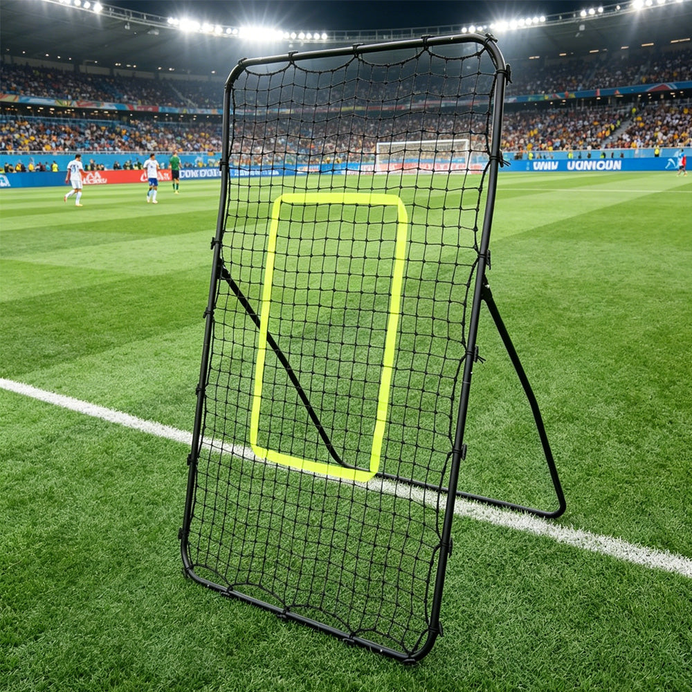 Steel Pipe Rebound Soccer Football But Noir