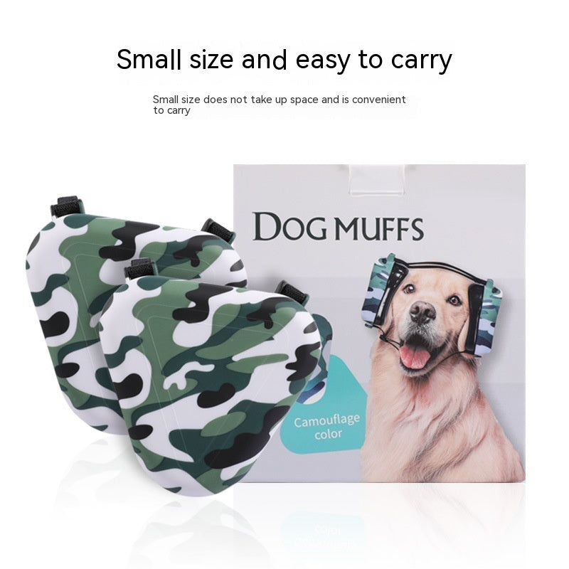 Anti-bruit chien Earmuffs chasse tir confortable protection réduction du bruit