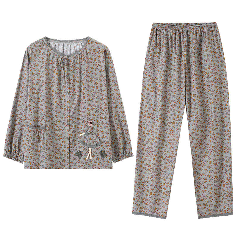 Robe de pyjama en coton pour femmes de mode