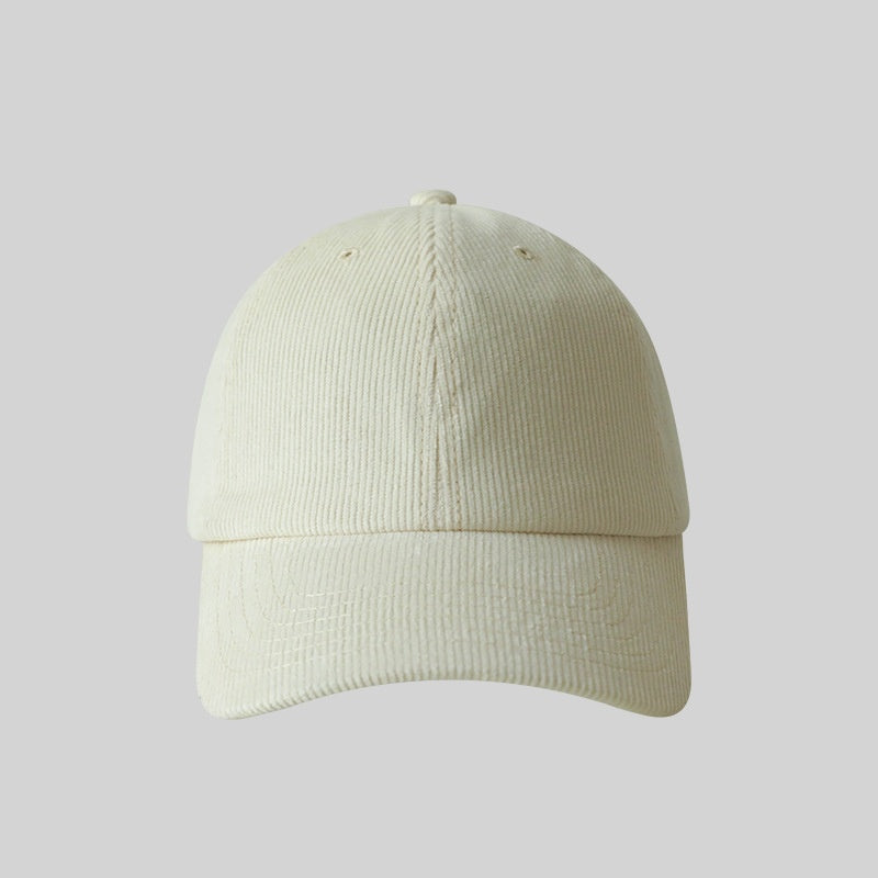 Casquette de baseball Corduroy chaud pour hommes et femmes