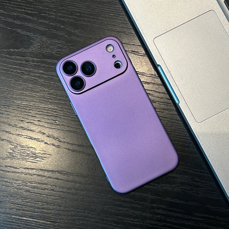 Boîtier magnétique de téléphone mobile abrasif sans glissement en silicone avec objectif