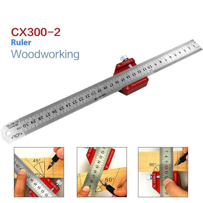 CX300-2 Outil de mesure des règles de linéation pour le travail du bois