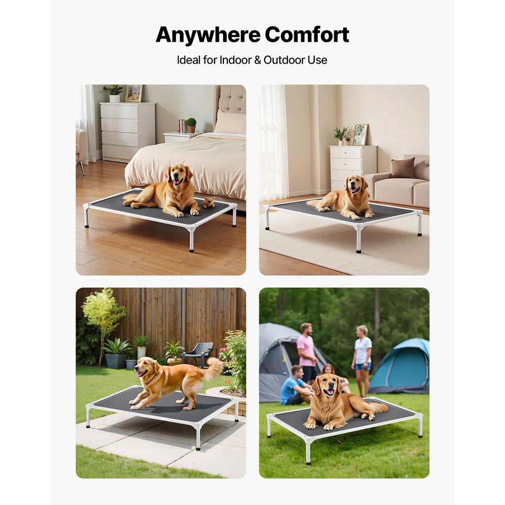 Lit de chien élevé pour grands chiens XL