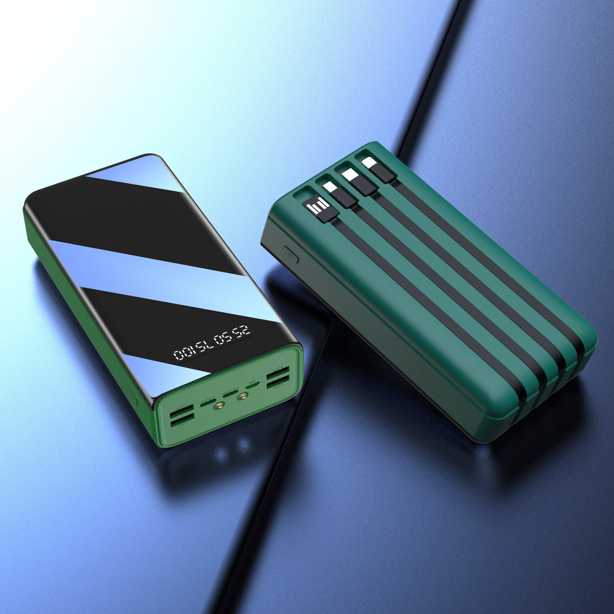 Grande capacité avec 4 lignes Power Bank 50000 MA