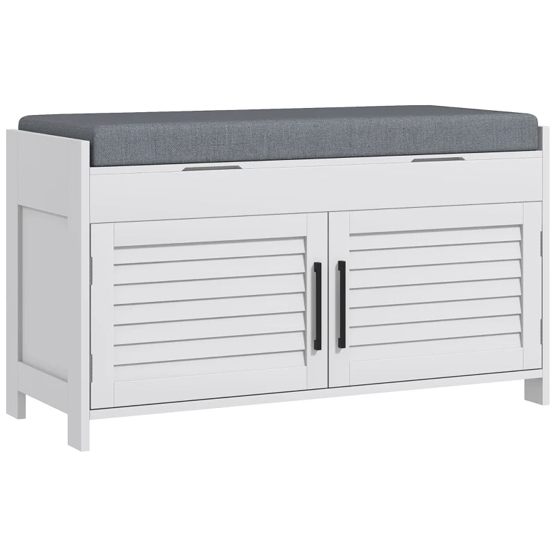 Banc de rangement des chaussures
