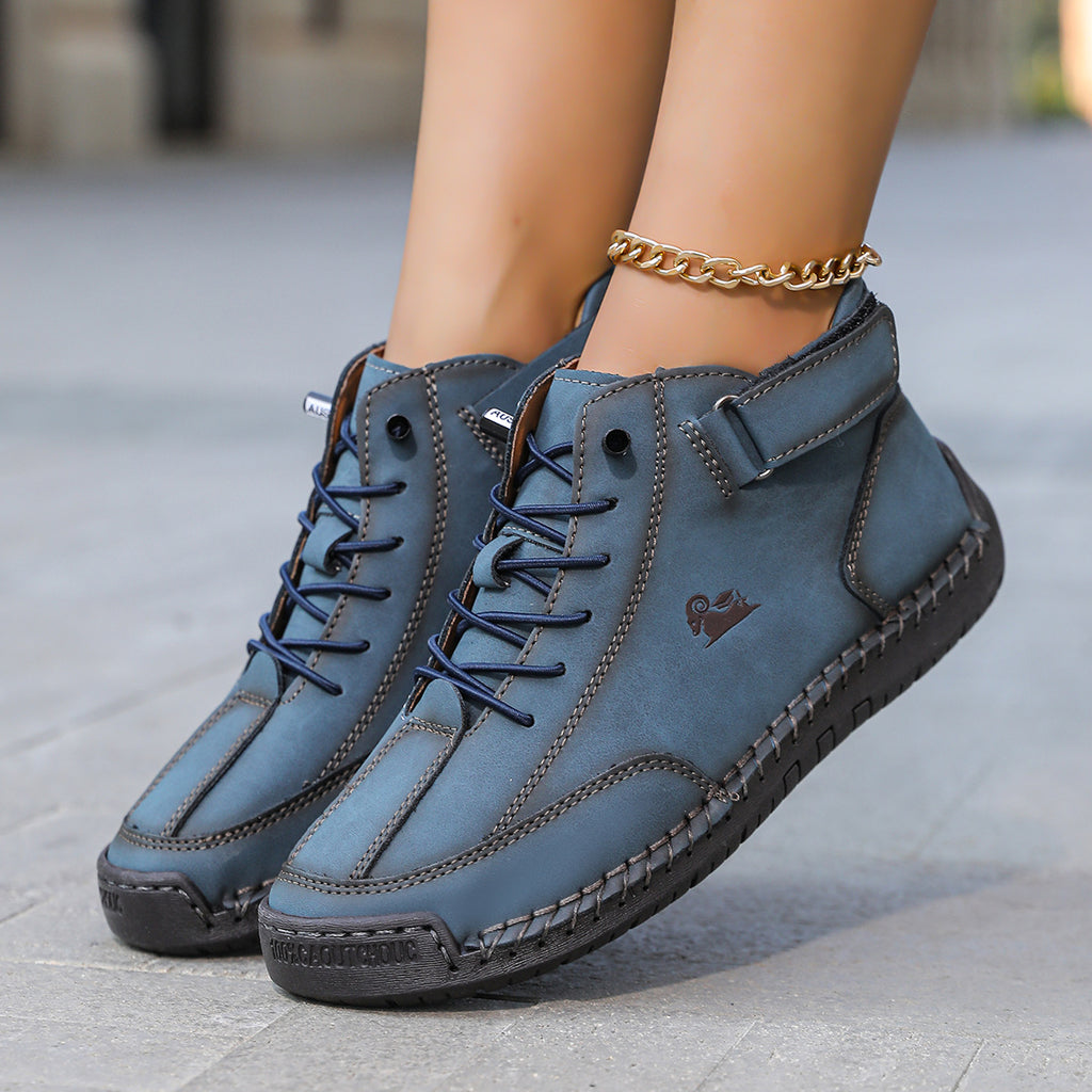 Couples Chaussures Robe Plat et Martin Bottes