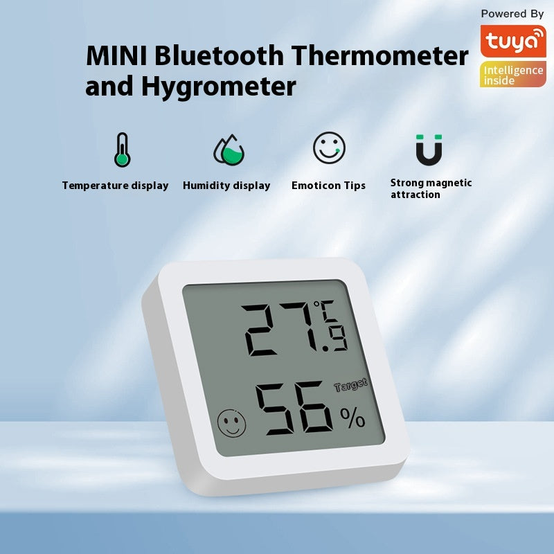 Température Bluetooth Graffiti Compteur d'humidité Mini Température intelligente et humidité Se