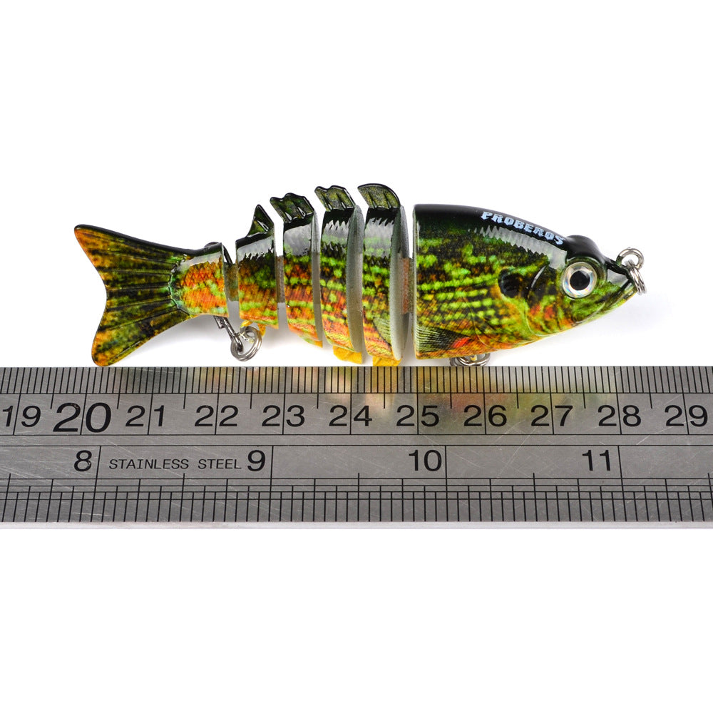 Luya Bait Bait Bionic en plastique 10.68g Luya Bait Knotty Fish Bait en plastique en gros