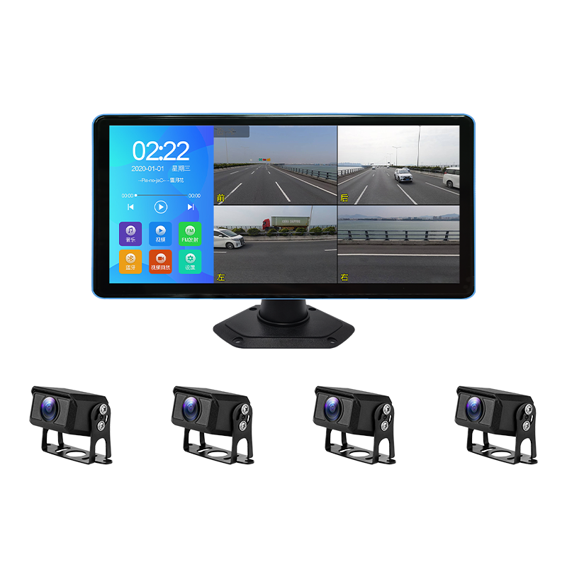 Moniteur tactile 4 canaux tout-en-un de 10 pouces