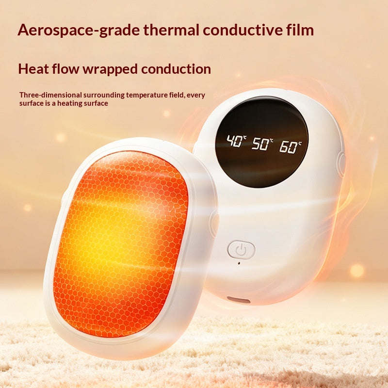 Mini Portable Split Design Chauffe-main rechargeable