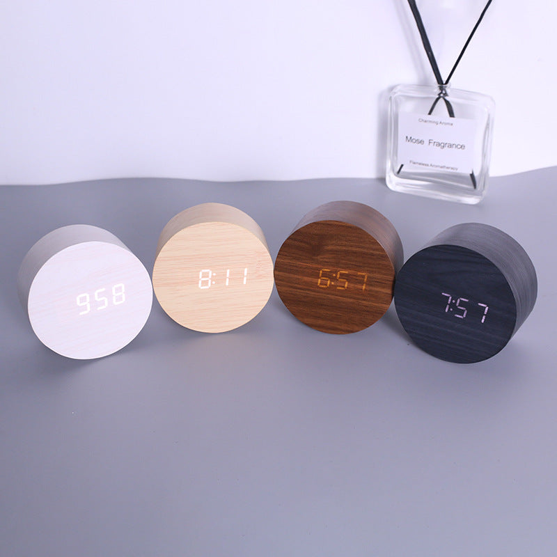 Horloge Électronique Creative Light Luxe Smart Clock